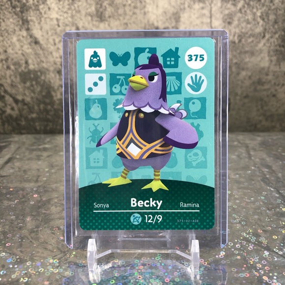 Becky #375 Animal Crossing Amiibo Card - Picture 6 of 8